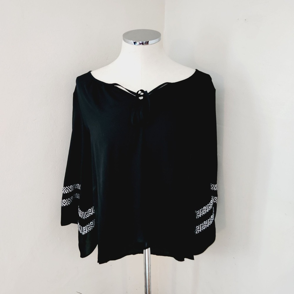 AGB Black‎ Blouse Women's Size Medium
